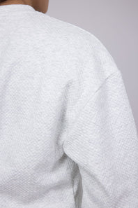 1897 Active Honeycomb Stretch Sweatshirt for Women in Oatmeal