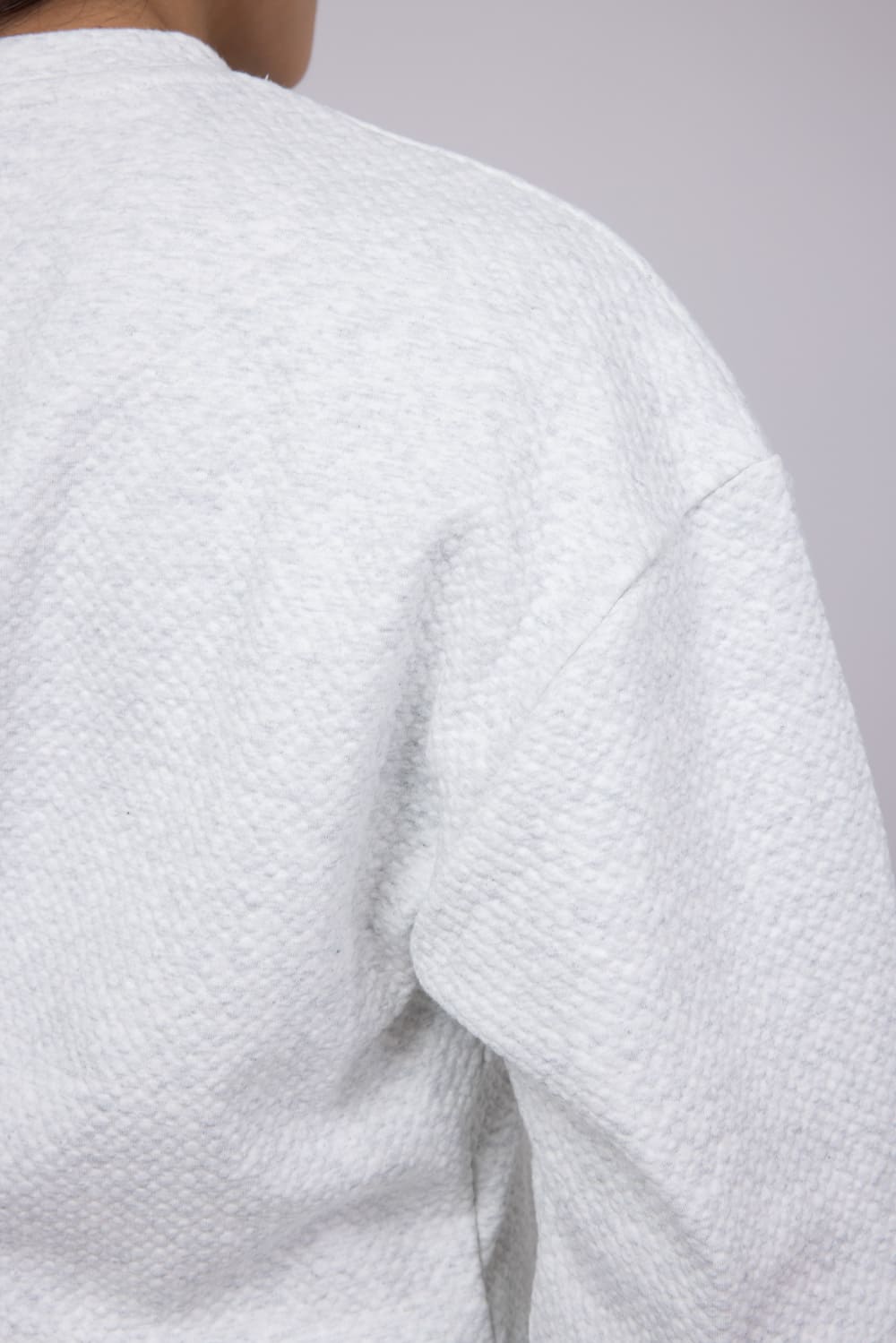 1897 Active Honeycomb Stretch Sweatshirt for Women in Oatmeal