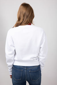 1897 Active Sweetheart Sweatshirt for Women in White