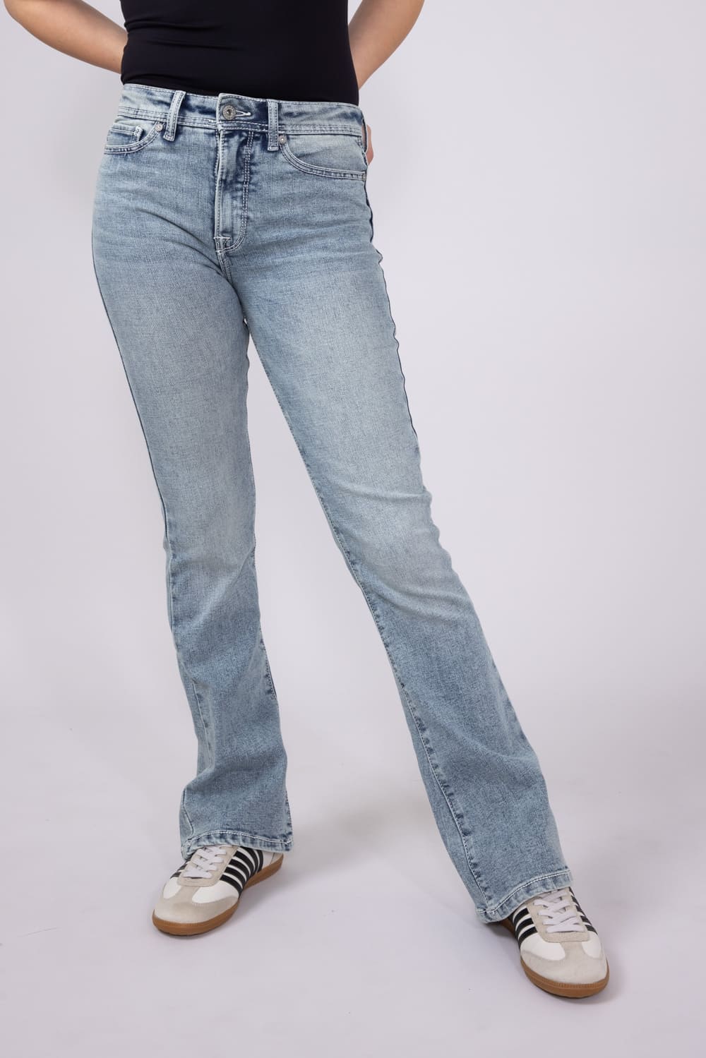 Axel Jeans Girls 7-16 Jolene Slim Bootcut Flare Jeans