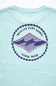 Billabong Youth Orbit Arch T-Shirt for Boys in Mint Blue 