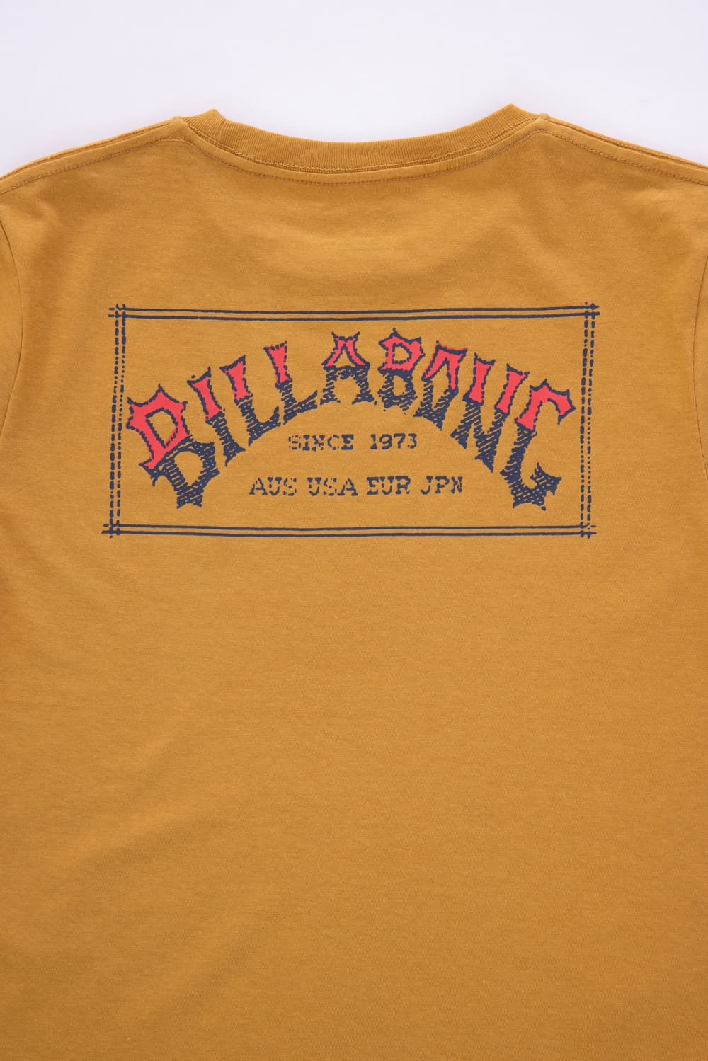 Billabong Youth Original Arch T-Shirt for Boys in Vintage Gold