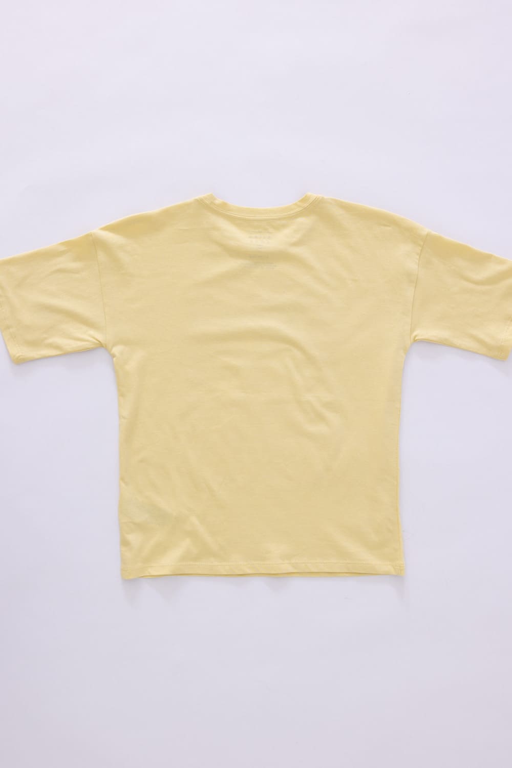 Billabong Youth Never Grow Up Oversized Graphic T-Shirt for Girls in Yellow