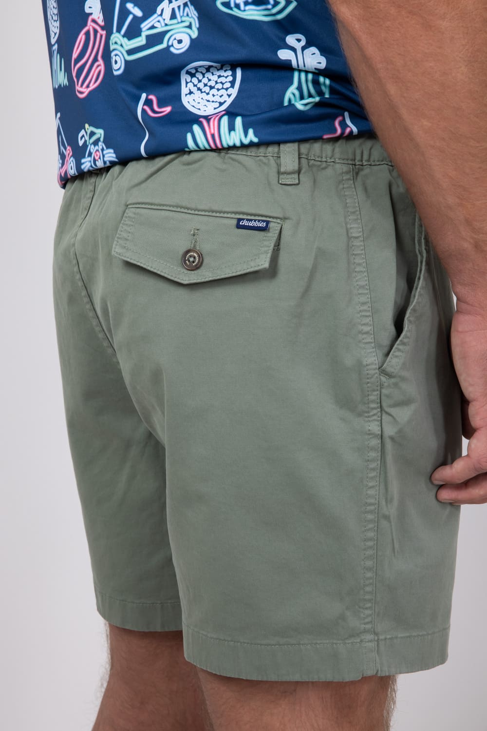 Chubbies The Forest Originals 5.5” Shorts for Men in Green