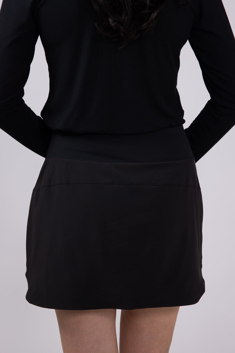 Free Fly Bamboo-Lined Active Breeze Skort for Women in Black