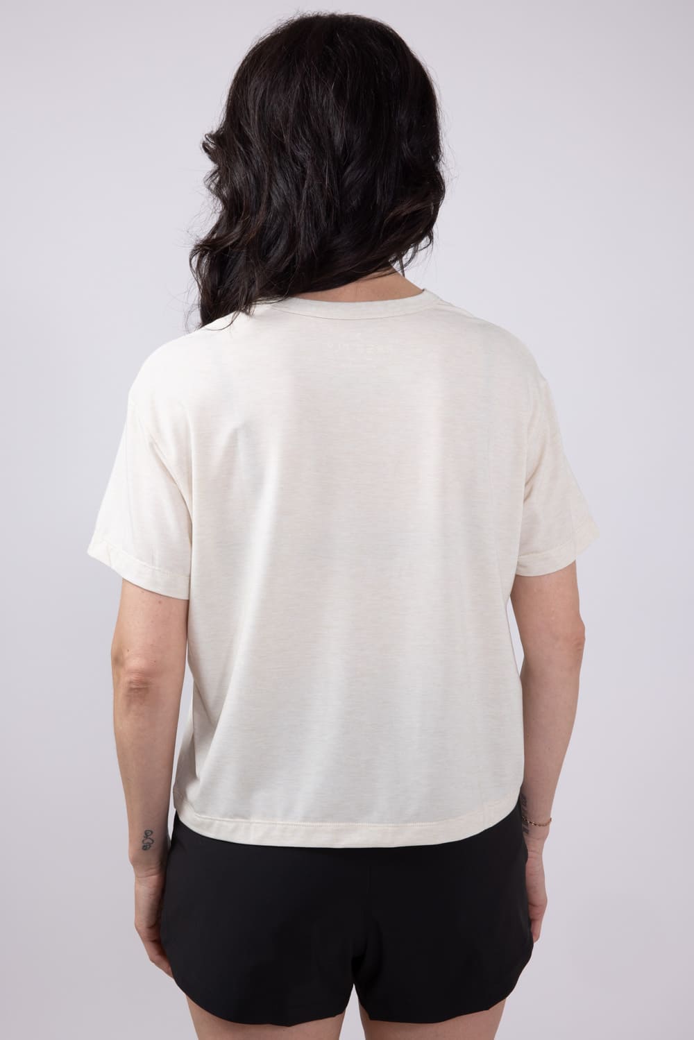 Free Fly Elevate Lightweight T-Shirt for Women in Birch White