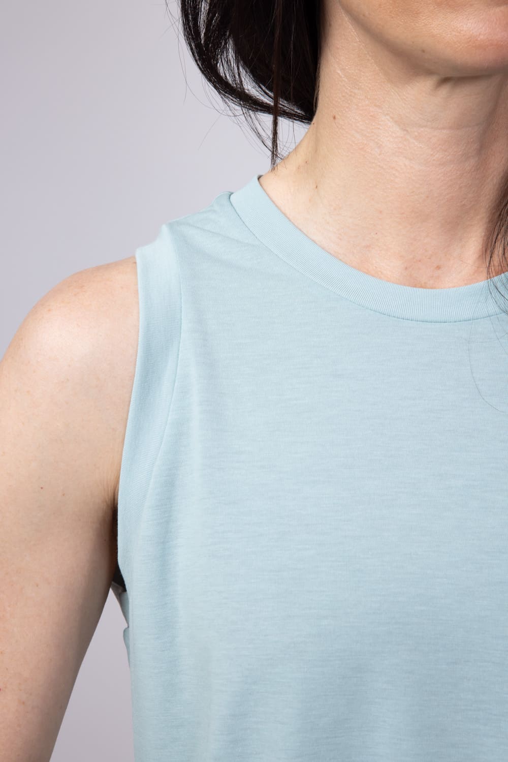 Free Fly Elevate Lightweight Tank Top for Women in Light Blue