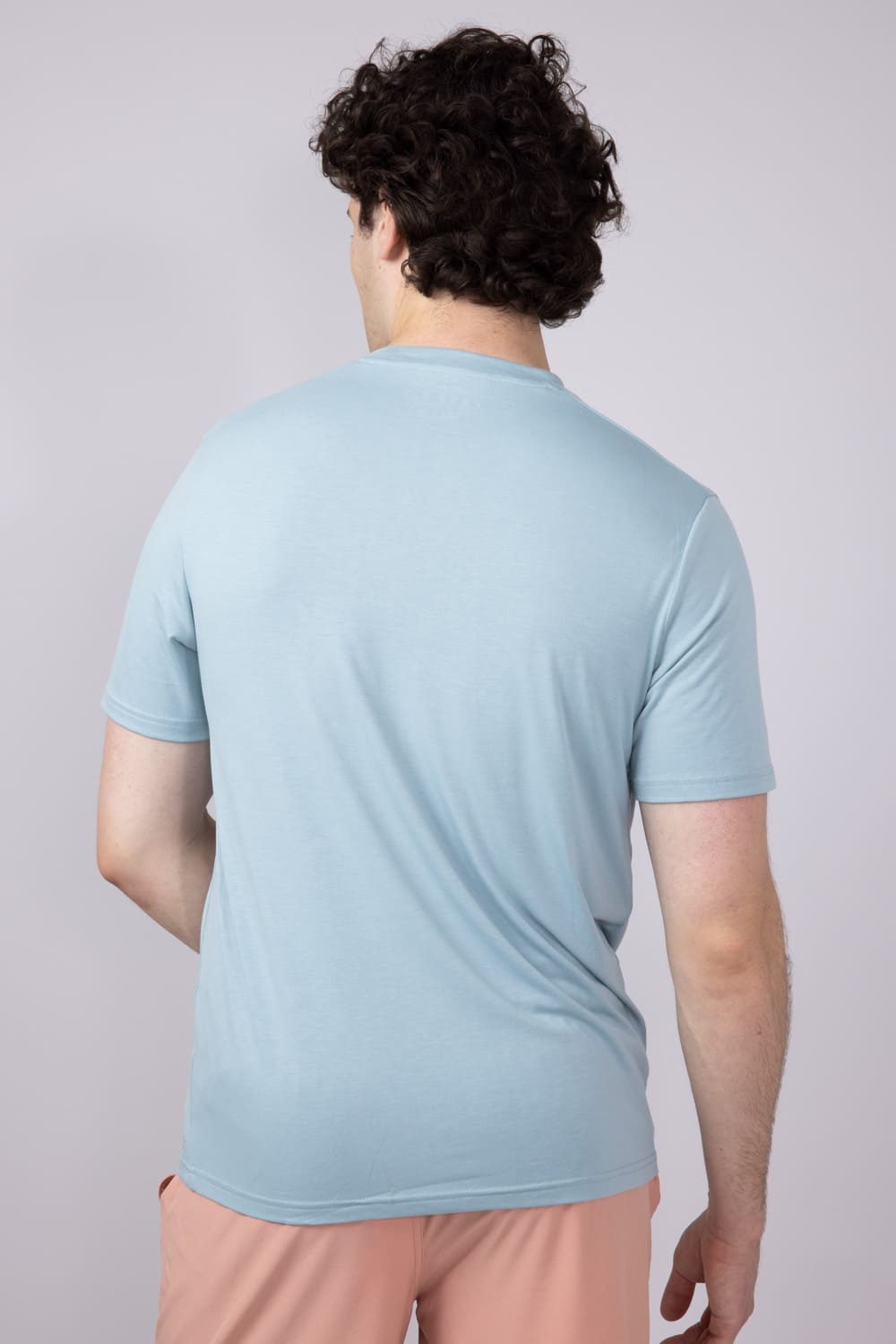Free Fly Bamboo Motion T-Shirt for Men in Ocean Mist