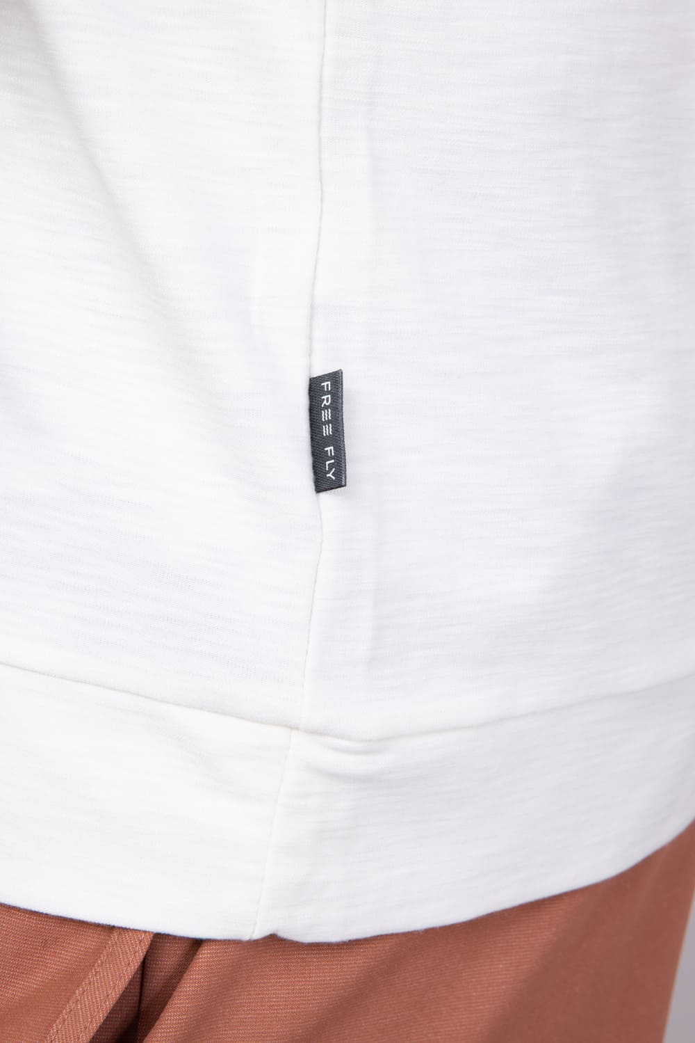 Free Fly Bamboo Slub Hoodie II for Men in Sea Salt