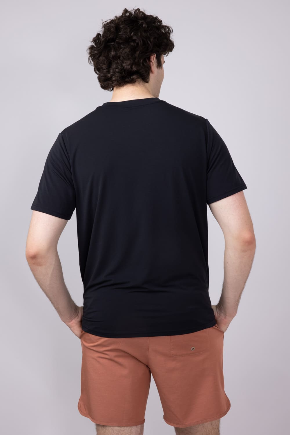 Free Fly Elevate Lightweight T-Shirt for Men in Black