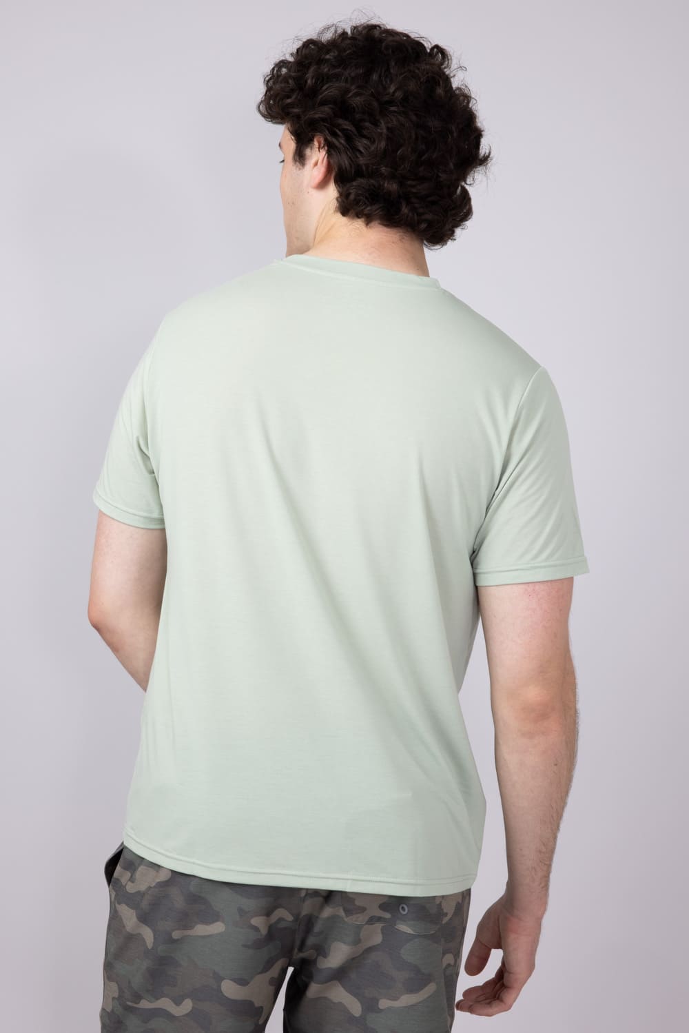 Free Fly Elevate Lightweight T-Shirt for Men in Sage Green