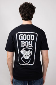 Good Boy Camo Dog T-Shirt for Men in Black