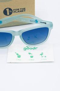 Goodr These Shades Are Still Trash OG Sunglasses in Blue