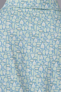Local Boy Dirty Murtle Margarita Polo Shirt for Men in Blue Green