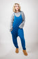 Outer Pocket Onesie for Women in Teal