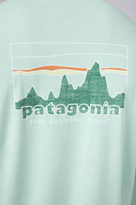 Patagonia Men’s Capeliene Cool Daily Graphic T-Shirt for Men in Green