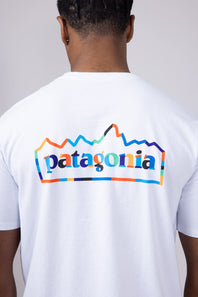 Patagonia Men’s Unity Fitz Responsibili-tee T-Shirt in White