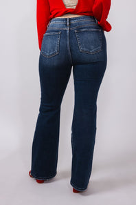 Risen Jeans High Rise Bootcut Jeans for Women