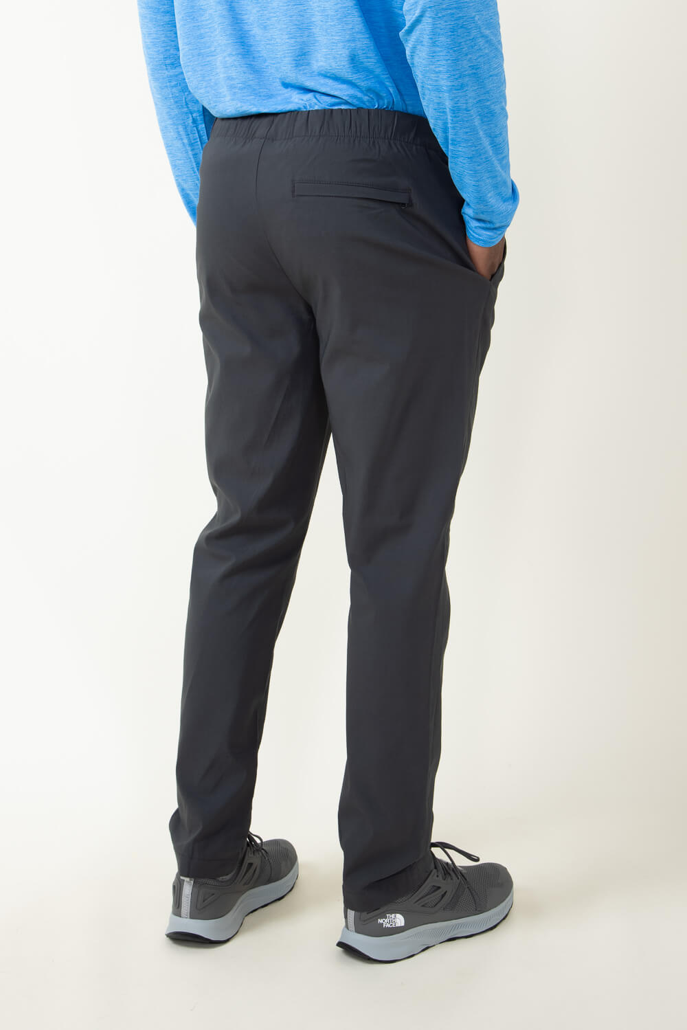 Copper & Oak Elastic File Tech Jogger Pants for Men in Grey
