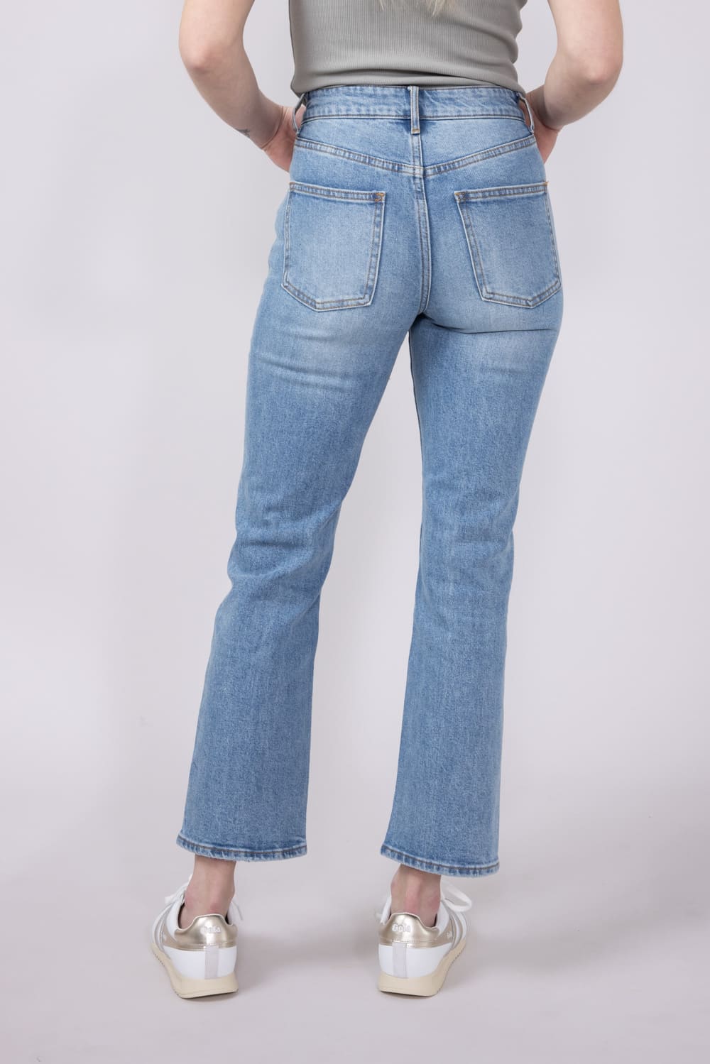 Thread & Supply High Rise Charlie Vintage Kick Flare Jeans for Women