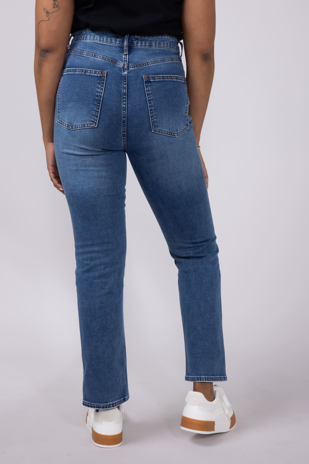 Thread & Supply Mid Rise Adrian Cigarette Straight Jeans for Women