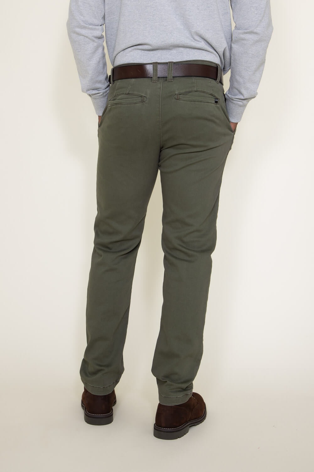 Union Lounge Chino Pants for Men in Military
