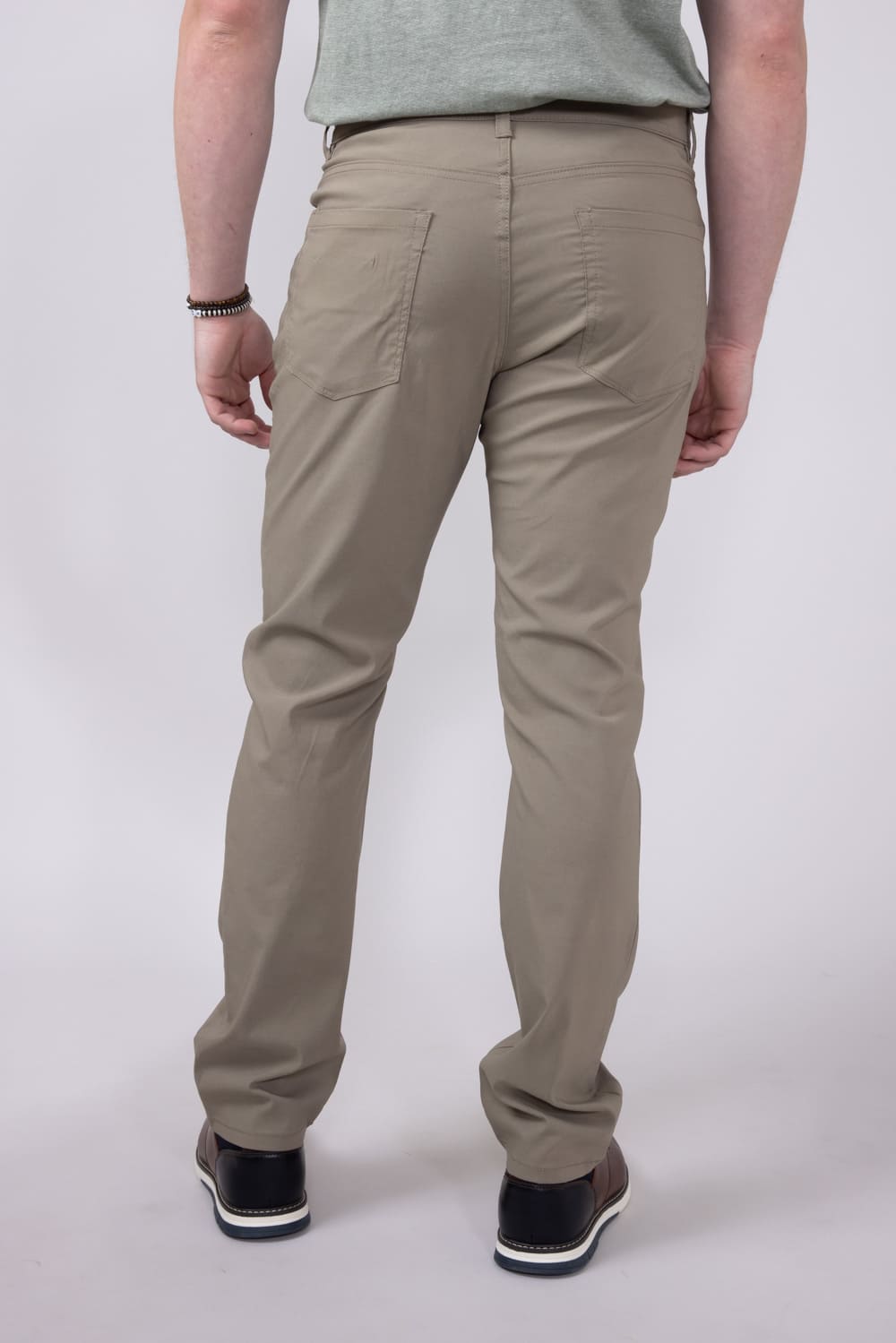 Weatherproof Vintage Faille 5 Pocket Pants for Men in Light Oak