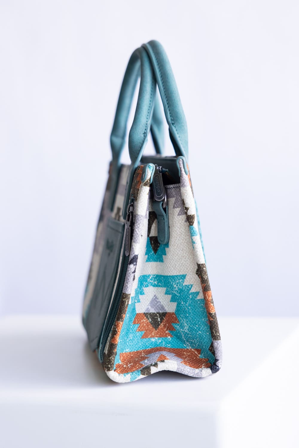 Wrangler Southwestern Small Tote for Women in Turquoise