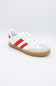 Deer Sneakers for Women in Red/White