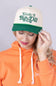 Womens Simply Southern Embroidered Kinda A Big Dill Hat for Women in Cream