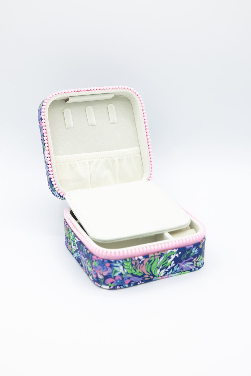 Simply Southern Jewelry Box Case in Dark Blue