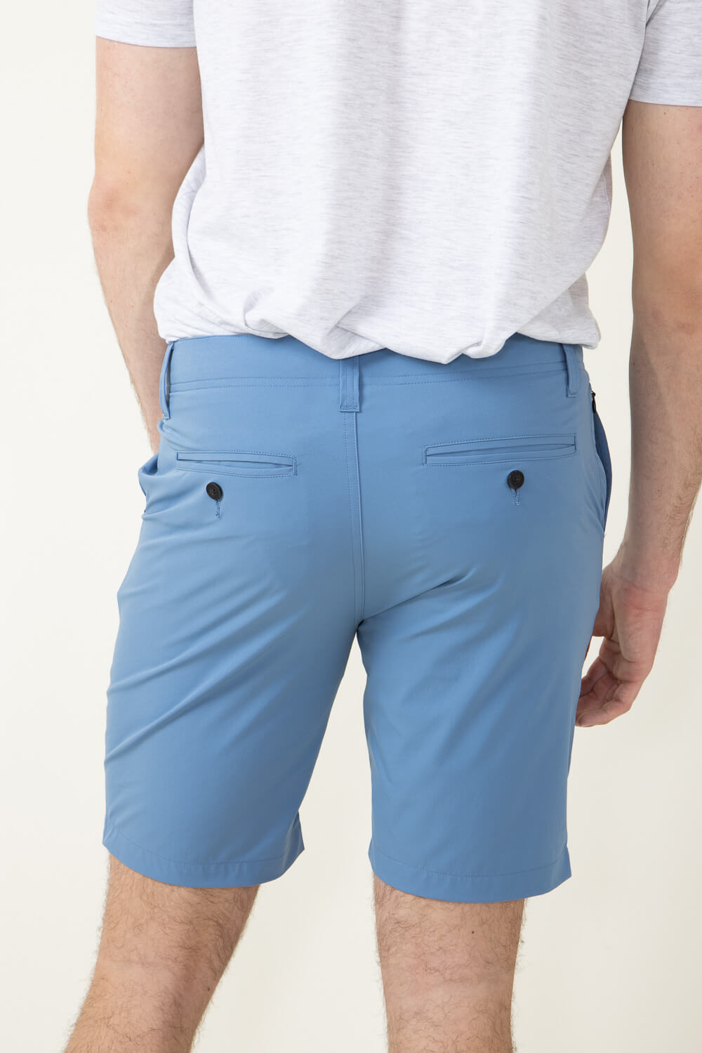 1897 Original 9” Hydro Flat Front Shorts for Men in Light Blue