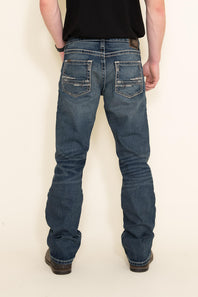 Brooklyn Athletics Twill Cargo Jogger Pants for Men in Black