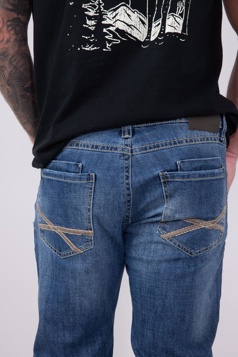 Axel Jeans James Classic Straight Jeans for Men