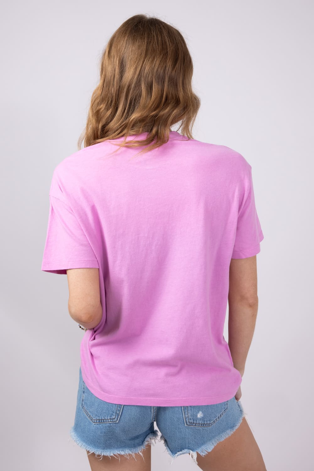 Billabong Bright New Day Graphic T-Shirt for Women in Bright Rose