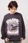 Billabong Ride in Oversized Sweatshirt for Women in Black