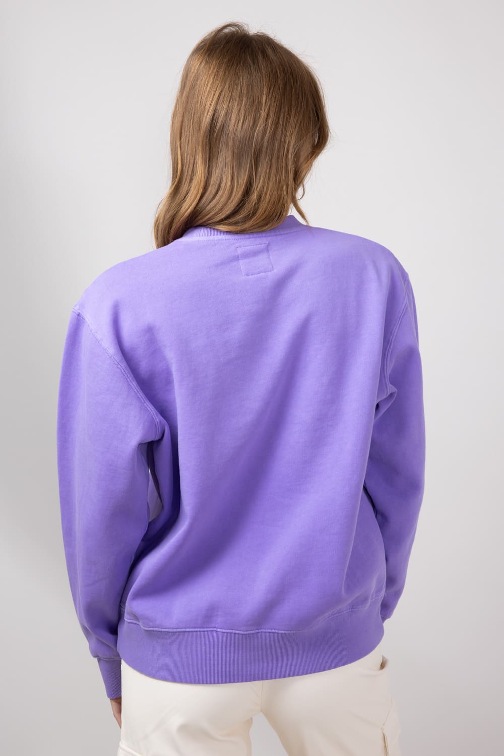 Billabong Palmy Brooklyn Crewneck for Women in Purple Punch