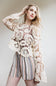 Crochet Top for Women in Natural