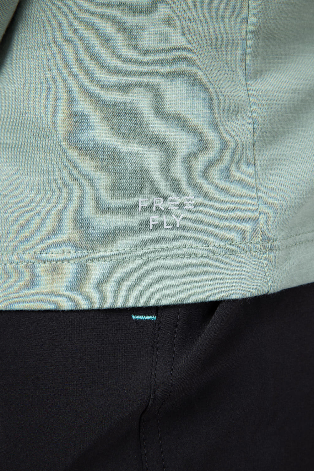 Free Fly Bamboo Lightweight Hoodie for Men in Palm Green