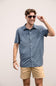 WearFirst Knit Dry Martini Shirt for Men in Orion Blue
