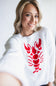 Miracle Lobster Sweater for Women in White