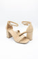 My Delicious Larch Block Heels for Women in Natural