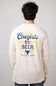 Simply Southern Long Sleeve Cowgirls & Beer T-Shirt for Men in Beige