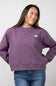 The North Face Evolution Fleece Sweatshirt for Women in Midnight Mauve