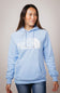 The North Face Half Dome Hoodie for Women in Cornflower