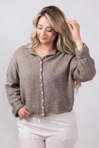Piper Cardigan for Women in Mocha