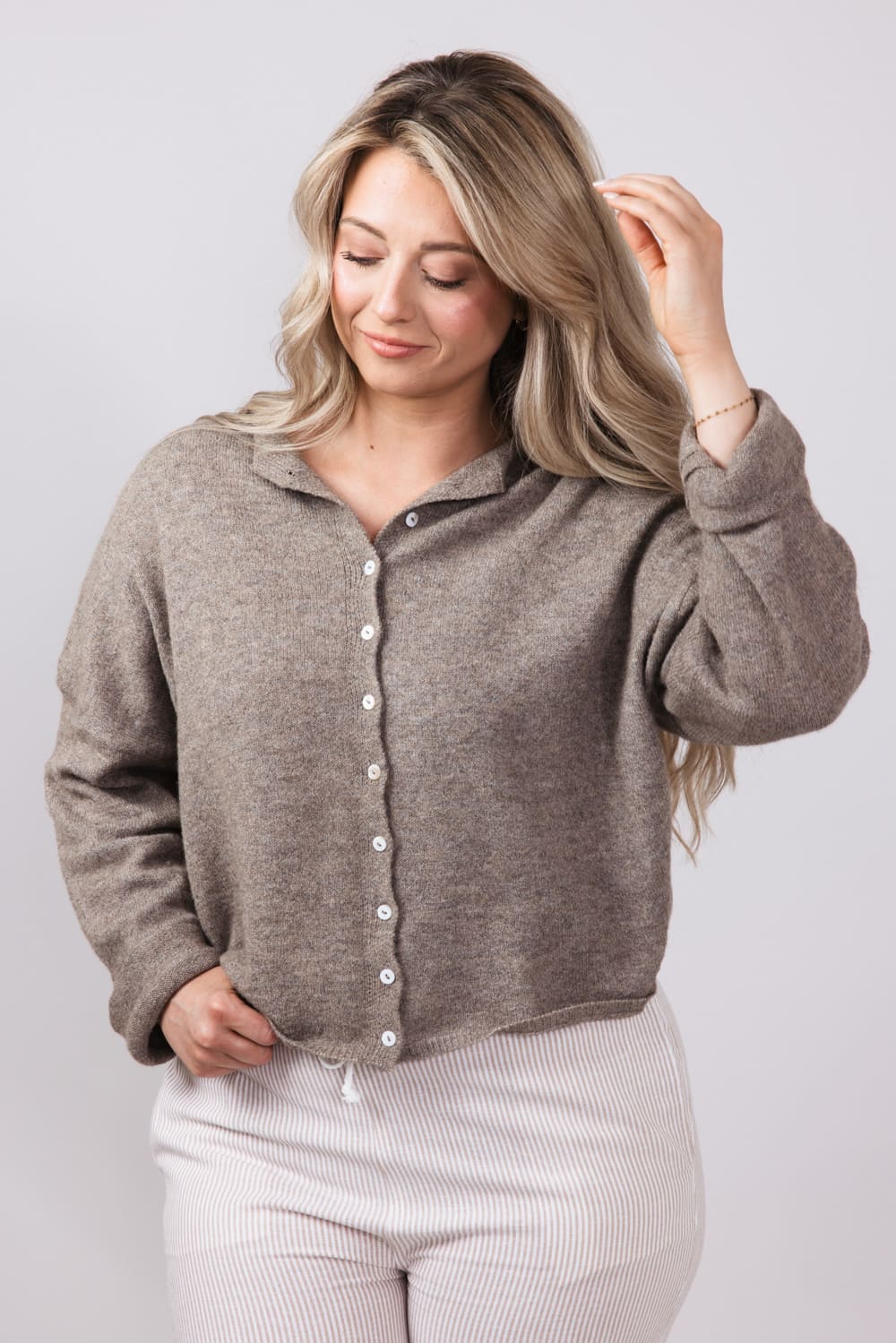 Piper Cardigan for Women in Mocha
