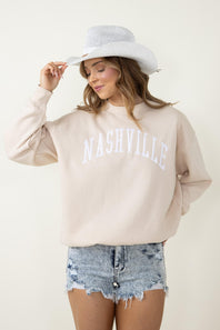 1897 Active Nashville Sweatshirt for Women in Tan