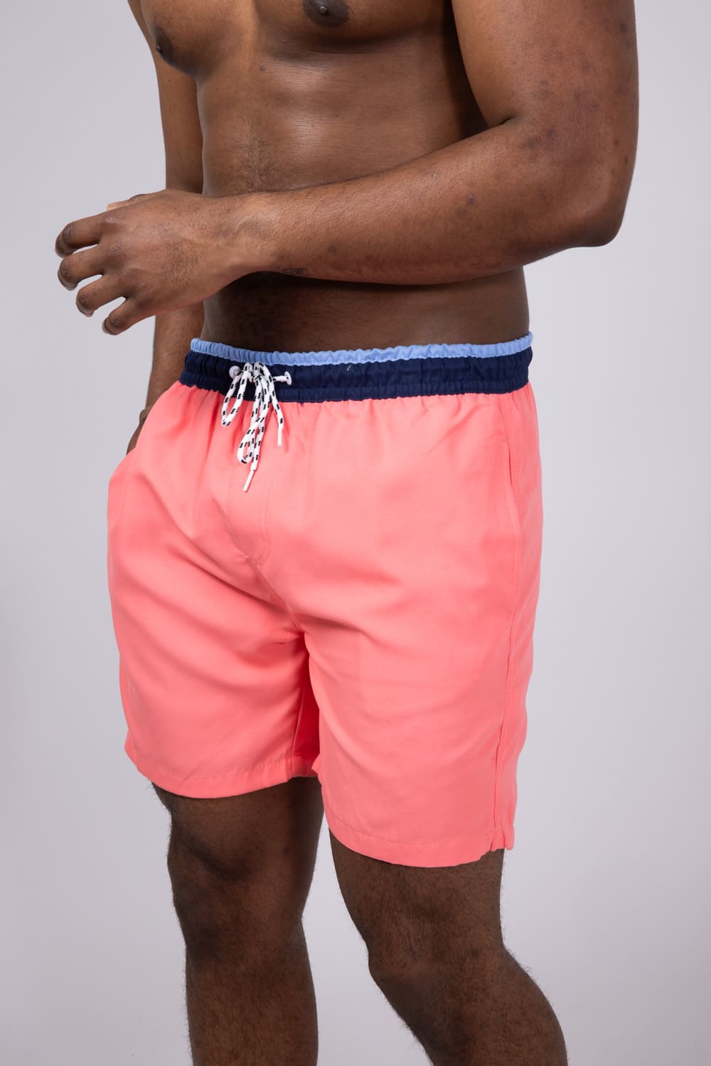 Classic 6” Swim Shorts for Men in Coral