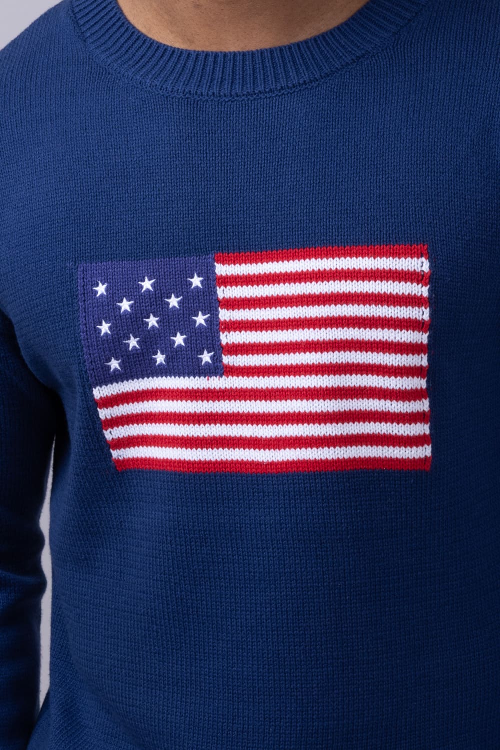 Simply Southern USA Unisex Sweater in Navy